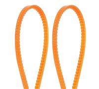 sourcing map 2pcs MB Series Standard Sewing Machine Belts MB490 Motor Triangle V-Belt with Single Tooth for Old Fashioned Household Electric Sewing Machine