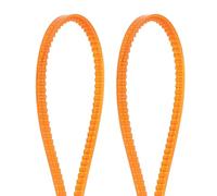 sourcing map 2pcs MB Series Standard Sewing Machine Belts MB530 Motor Triangle V-Belt with Single Tooth for Old Fashioned Household Electric Sewing Machine