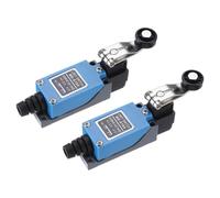 sourcing map 2Pcs ME8104 1NO + 1NC Micro Limit Switch 5A/0.4A 250VAC/115VDC Waterproof Miniature Micro Switches for Precision Components