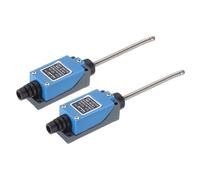 sourcing map 2Pcs ME9101 1NO + 1NC Micro Limit Switch 5A/0.4A 250VAC/115VDC Waterproof Miniature Micro Switches for Precision Components
