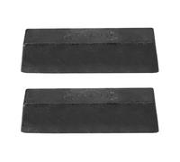 sourcing map 2pcs Metal Buffing Polishing Compound Bars for Aluminum, Stainless Steel, Buffing Wheel, 19oz, Black, Coarse to Medium Polish