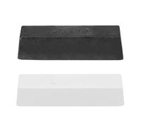 sourcing map 2pcs Metal Buffing Polishing Compound Bars for Aluminum, Stainless Steel, Buffing Wheel, 18+19oz, White+Black, Coarse to Medium Polish