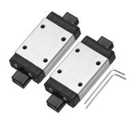 sourcing map 2Pcs MGN7H Linear Bearing Sliding Carriage Block with Mini Guide and Wrench for 7mm Linear Motion Slide Rail Guide, 3D Printer, CNC Machine