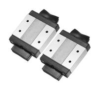 sourcing map 2pcs MGW12C Linear Bearing Sliding Carriage Block with Mini Guide for 24mm Linear Motion Slide Rail Guide, 3D Printer, CNC Machine