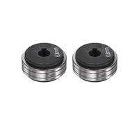 sourcing map 2pcs Mig Welder Wire Feed Drive Roller 40mm x 10mm x 20mm x 3mm Keyway Width Roll Parts Replacement U Groove 0.03"