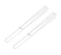 sourcing map 2Pcs Music Book Clips, Clear Acrylic Sheet Music Holder, for Thicker Music Books, Sheet Music Stands, Piano Sheet Music Holders Music Book Holder Transparent