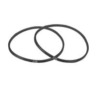 sourcing map 2Pcs O-560 O Type V-belt 560mm/22" Inner Length x 0.39" Width x 0.24" Height, O-type Closed-Loop Rubber Transmission Belt