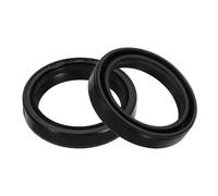 sourcing map 2Pcs Oil Seal, 1.12"x1.44"x0.26" TC Nitrile Rubber Double Lip Cover Shaft Oil Seal 28.5 x 36.5 x 6.5mm with Spring for Mechanical Automobile Bearing Shaft, Black