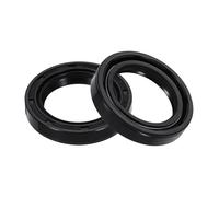 sourcing map 2Pcs Oil Seal, 1"x1.44"x0.26" TC Nitrile Rubber Double Lip Cover Shaft Oil Seal 25.5 x 36.5 x 6.5mm with Spring for Mechanical Automobile Bearing Shaft, Black