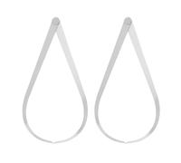 sourcing map 2pcs Outside Caliper 300mm 12 Inch 410 Stainless Steel Firm Friction Joint for Internal Measurements