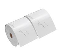 sourcing map 2pcs Peel and Stick Waterproof Wall Border, 4" x 197" White Gray Marble Removable Wallpaper Border Sticker Trim Wall Edging Lines for Wall Corner Table Furniture Mirror Frame