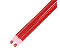 sourcing map 2PCS Peel-Off Grease Pencils, Color China Markers for Glass Metal Plastic Paper, Non-Sharpening Wax Pencils for Coloring Drawing Marking, Red