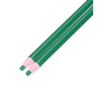 sourcing map 2PCS Peel-Off Grease Pencils, Color China Markers for Glass Metal Plastic Paper, Non-Sharpening Wax Pencils for Coloring Drawing Marking, Green