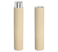 sourcing map 2Pcs Perfume Spray Bottle, 10ml/0.34oz Travel Atomizer Mini Sample Bottle Small Empty Refillable Dispenser Portable Sprayer Fine Mist for Travel Holiday Outgoing Business, Gray