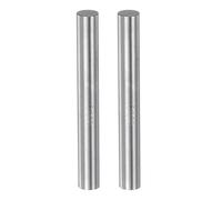 sourcing map 2pcs Pin Gage 6mm / 0.2362" Gauge Dia 0.001mm Precision Gcr15 Bearing Steel Go No-Go Plug Gage Measuring Tools Pin Gage for Measure Hole Diameter & Depth