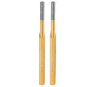 sourcing map 2pcs Pin Punch 7mm(2/7") 150mm Length Metric Non-marring Alloy Steel Cylindrical Alignment Punch Drive Pin Tools for Automotive Watch Repair Jewelry Craft