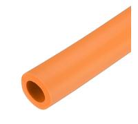 sourcing map 2pcs Pipe Insulation Foam Tube Lagging Insulation Pipe 18mm ID 29mm OD 20" Heat Preservation for Handle Grip Support,Orange