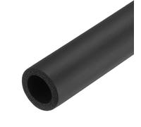 sourcing map 2pcs Pipe Insulation Foam Tube Lagging Insulation Pipe 20mm ID 30mm OD 20" Heat Preservation for Handle Grip Support,Black