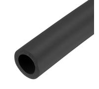 sourcing map 2pcs Pipe Insulation Foam Tube Lagging Insulation Pipe 23.5mm ID 33.5mm OD 20" Heat Preservation for Handle Grip Support,Black