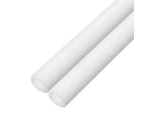 sourcing map 2pcs Pipe Insulation Foam Tube Pipe Lagging 30mm(1 3/16 Inch) ID 50mm OD 3ft Freeze Protection for Copper Pipe, White