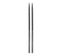 sourcing map 2pcs Pneumatic Round Files Set 5mm x 85mm Hardened Bearing Steel Middle Cut Teeth Hand Tools for Metal Wood Sharpening