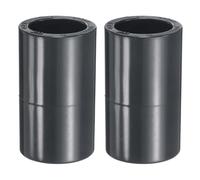 sourcing map 2pcs PVC Pipe Coupling Adapter 1/2" Straight Socket Coupling Pipe Fittings Furniture Build Grade Connectors for Sewer Plumbing Drain Pipe Water Supplies Build Garden