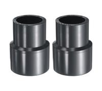 sourcing map 2pcs PVC Reducing Coupling 1-1/4 x 1" Increaser/Reducer Coupling Pipe Fittings Adapter DWV Duct Reducer for Sewer Plumbing Drain Pipe Water Supplies Build Garden
