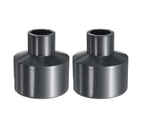sourcing map 2pcs PVC Reducing Coupling 2 x 3/4" Increaser/Reducer Coupling Pipe Fittings Adapter DWV Duct Reducer for Sewer Plumbing Drain Pipe Water Supplies Build Garden