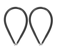 sourcing map 2pcs PVC Spring Tube Bender 12.5mm OD 520mm Long Conduit Pipe Bender Bending Spring for Pipe Bending Devices in Home Hydropower, Black