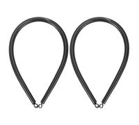 sourcing map 2pcs PVC Spring Tube Bender 12mm OD 520mm Long Conduit Pipe Bender Bending Spring for Pipe Bending Devices in Home Hydropower, Black