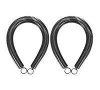sourcing map 2pcs PVC Spring Tube Bender 26mm OD 450mm Long Conduit Pipe Bender Bending Spring for Pipe Bending Devices in Home Hydropower, Black