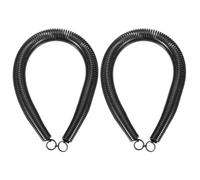 sourcing map 2pcs PVC Spring Tube Bender 27.5mm OD 520mm Long Conduit Pipe Bender Bending Spring for Pipe Bending Devices in Home Hydropower, Black