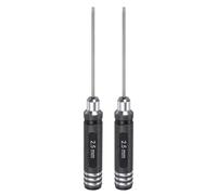 sourcing map 2pcs RC Hex Screwdriver 2.5mm Hexagon Screwdrivers Wrench RC Hex Driver Repair Tool for RC Models Car Helicopter Boat