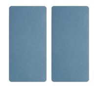 sourcing map 2pcs Refrigerator Drip Catcher 10.4 x 5.2 Inch Fridge Water Dispenser Drip Try Absorbent Mat Pads for Refrigerator, Water Dispenser, Coffee Machine, Home, Navy Blue(Rectangle)