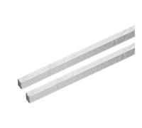 sourcing map 2pcs RF Faraday Foam Gasket/Conductive Foam Strip, 39.4"x0.24"x0.31" (1mx6mmx8mm) for Seal RF Enclosures/RF Shield Box, Covered in High-Shielding Fabric with Adhesive Backing