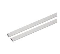 sourcing map 2pcs RF Faraday Foam Gasket/Conductive Foam Strip, 39.4"x0.39"x0.12" (1mx10mmx3mm) for Seal RF Enclosures/RF Shield Box, Covered in High-Shielding Fabric with Adhesive Backing