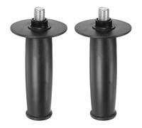 Sourcing Map 2pcs Rotary Tool Side Handle 14mm x 141mm Black Plastic & Metal, Ergonomic Grip, Suitable for Angle Grinders & More