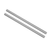 sourcing map 2pcs Round Steel Metal Rods, 4.6mm x 100mm High Speed Steel (HSS) Lathe Bar Stock Tool, for Shaft Gear Drill Lathes Boring Machine Turning Miniature DIY Craft