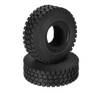 sourcing map 2Pcs Rubber Tyre 98 mm OD RC Off Road Climbing Car Tires Wheel 1.9 Inch Crawler Tires C-Type with Sponge Inside for RC Crawler Car TRX4 SCX10