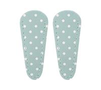 sourcing map 2Pcs Scissors Sheath, 2.6" x 1" Scissors Cover Protector PU Leather Portable Collect Bags for Eyebrow Trimming Beauty Tool Protection, Light Blue