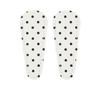 sourcing map 2Pcs Scissors Sheath, 2.6" x 1" Scissors Cover Protector PU Leather Portable Collect Bags for Eyebrow Trimming Beauty Tool Protection, White