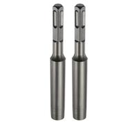 sourcing map 2pcs SDS Max Ground Rod Driver 23/64" for 17/32" Ground Rods Driver Adapter Bits for Rotary Hammer Drill Tool 5.7" Long