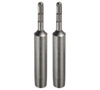 sourcing map 2pcs SDS Max Ground Rod Driver 23/64" for 25/32" Ground Rods Driver Adapter Bits for Rotary Hammer Drill Tool 7" Long