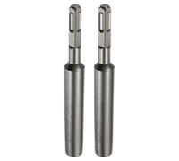 sourcing map 2pcs SDS Max Ground Rod Driver 23/64" for 9/16" Ground Rods Driver Adapter Bits for Rotary Hammer Drill Tool 6.5" Long