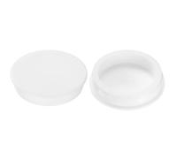 sourcing map 2Pcs Silicone Hole Plug, Waterproof Round Rubber Stoppers Bottle Seal Plugs Tube Pipe End Caps for 65mm/2.56" Hole for Bathtub Bottle, White