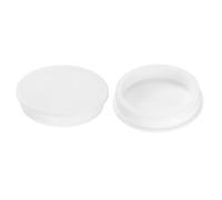 sourcing map 2Pcs Silicone Hole Plug, Waterproof Round Rubber Stoppers Bottle Seal Plugs Tube Pipe End Caps for 75mm/2.95" Hole for Bathtub Bottle, White