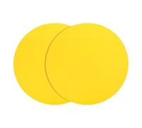 sourcing map 2pcs Silicone Microwave Mat 12 Inch, Multi-Purpose Hot Pad (Yellow)