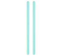 sourcing map 2Pcs Silicone Stir Sticks 5.5" Reusable Stirring Rods for Mixing Epoxy Resin Liquid Paint Arts DIY Crafts, Blue