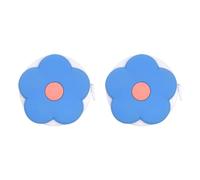 sourcing map 2pcs Soft Tape Measure 60-Inch 1.5 Meter Retractable Mini Cartoon Measuring Tape Cute Tape Ruler for Sewing Craft Cloth Body Measurements, Blue Flower