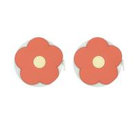 sourcing map 2pcs Soft Tape Measure 60-Inch 1.5 Meter Retractable Mini Cartoon Measuring Tape Cute Tape Ruler for Sewing Craft Cloth Body Measurements, Orange Flower